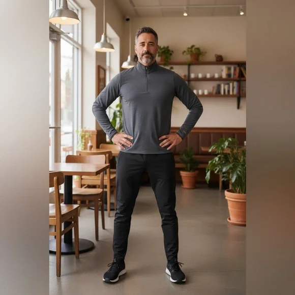 Tracksmith Men’s Session Quarter Zip Size M - Picture 1 of 8